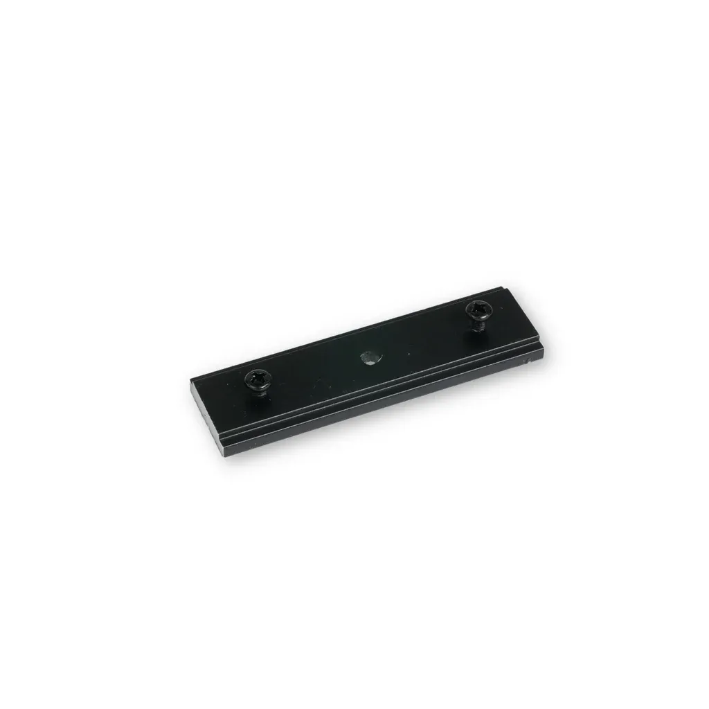 MINALOX RAILSYSTEEM VERBINDINGSBEUGEL Zwart M/MT/EMT/RMT-series