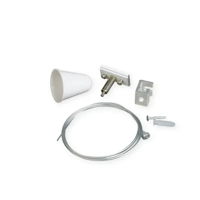MINALOX RAILSYSTEEM OPHANGKABELSET zwart M/MT-serie