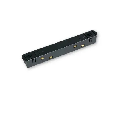 MINALOX RAILSYSTEEM RECHTSTREEKSE VERBINDINGSKONNEKTOR Zwart M, MT, EMT en RMT-series