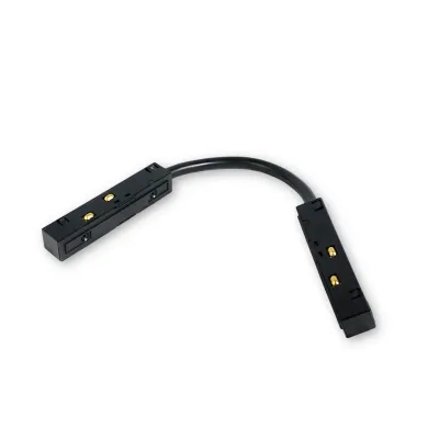 MINALOX RAILSYSTEEM HOEKKABELKONNEKTOR M, MT, EMT en RMT-series zwart