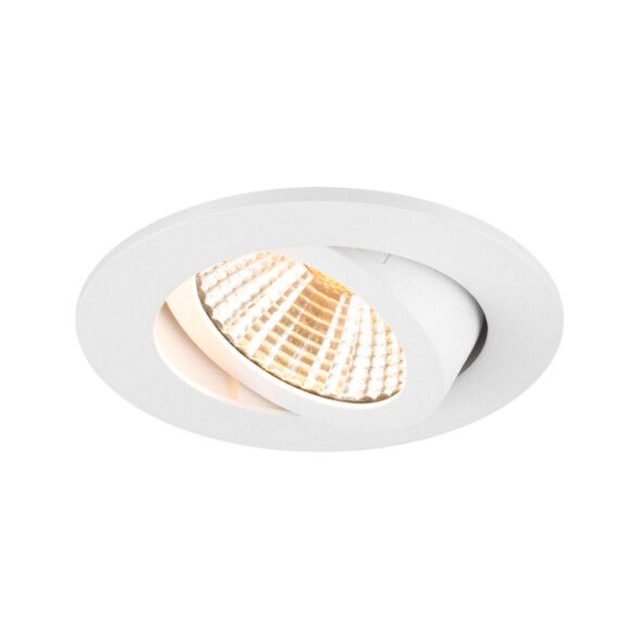 New tria 68 rond wit inlusief GU10 loxone dimbaar
