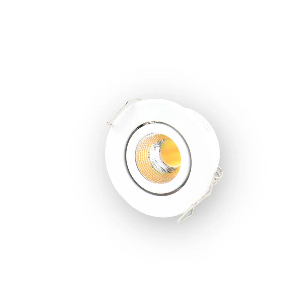 MINALOX LED DOWNLIGHT D42 DUALWHITE 3W 24V 60° 1800K 4500K Wit Loxone Dimbaar