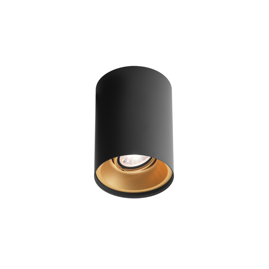 SOLID 1.0 mat zwart + goud Loxone tree - 13376LBG9