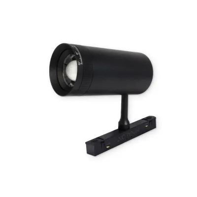 MINALOX RAILSPOT 55 instelbaar 55 zwart Loxone dimbaar