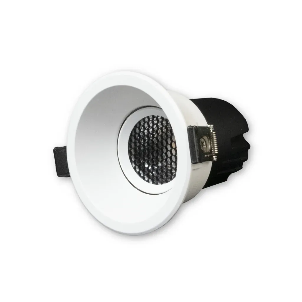 MINALOX RECESSED LED SPOTLIGHT D85 DUALWHITE 16W 24V 50D 1800-4500K WHITE Loxone dimbaar