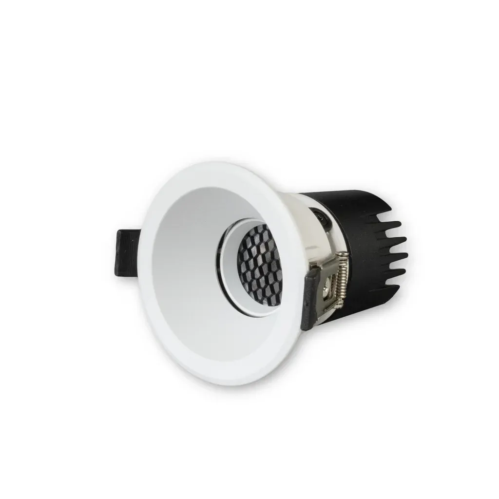 MINALOX RECESSED LED SPOTLIGHT D65 DUALWHITE 12W 24V 50D 1800-4500K WHITE Loxone dimbaar
