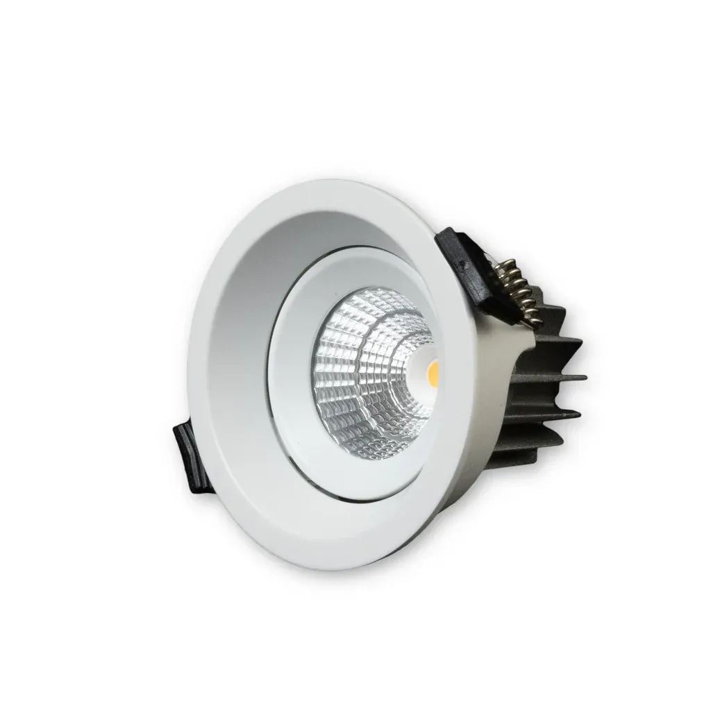 MINALOX RECESSED LED SPOTLIGHT D85 DUALWHITE 16W 24V 50D 1800-4500K White Loxone dimbaar