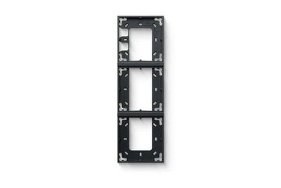 Loxone Montageframe Drievoudig Antraciet - 100516