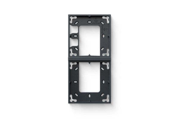 Loxone Montageframe Dubbel Antraciet - 100490