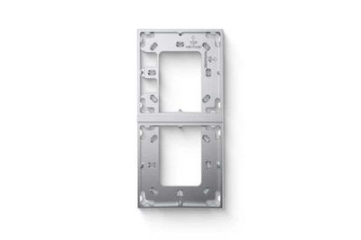Loxone Montageframe Dubbel Zilver - 100489