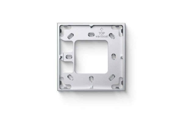 Loxone Montageframe Enkel Zilver - 100487