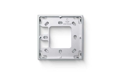 Loxone Montageframe Enkel Zilver - 100487