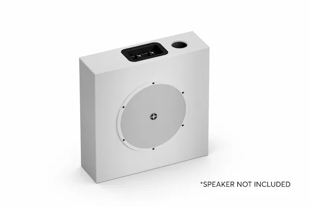 Opbouwbehuizing voor 10&quot; Install Speaker wit - 610172