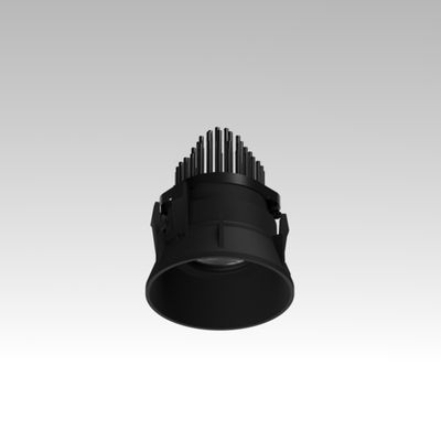 Modular Tetrix Adjustable Recessed 62 1x IP55 LED 3000K Flood DE Black Matt
