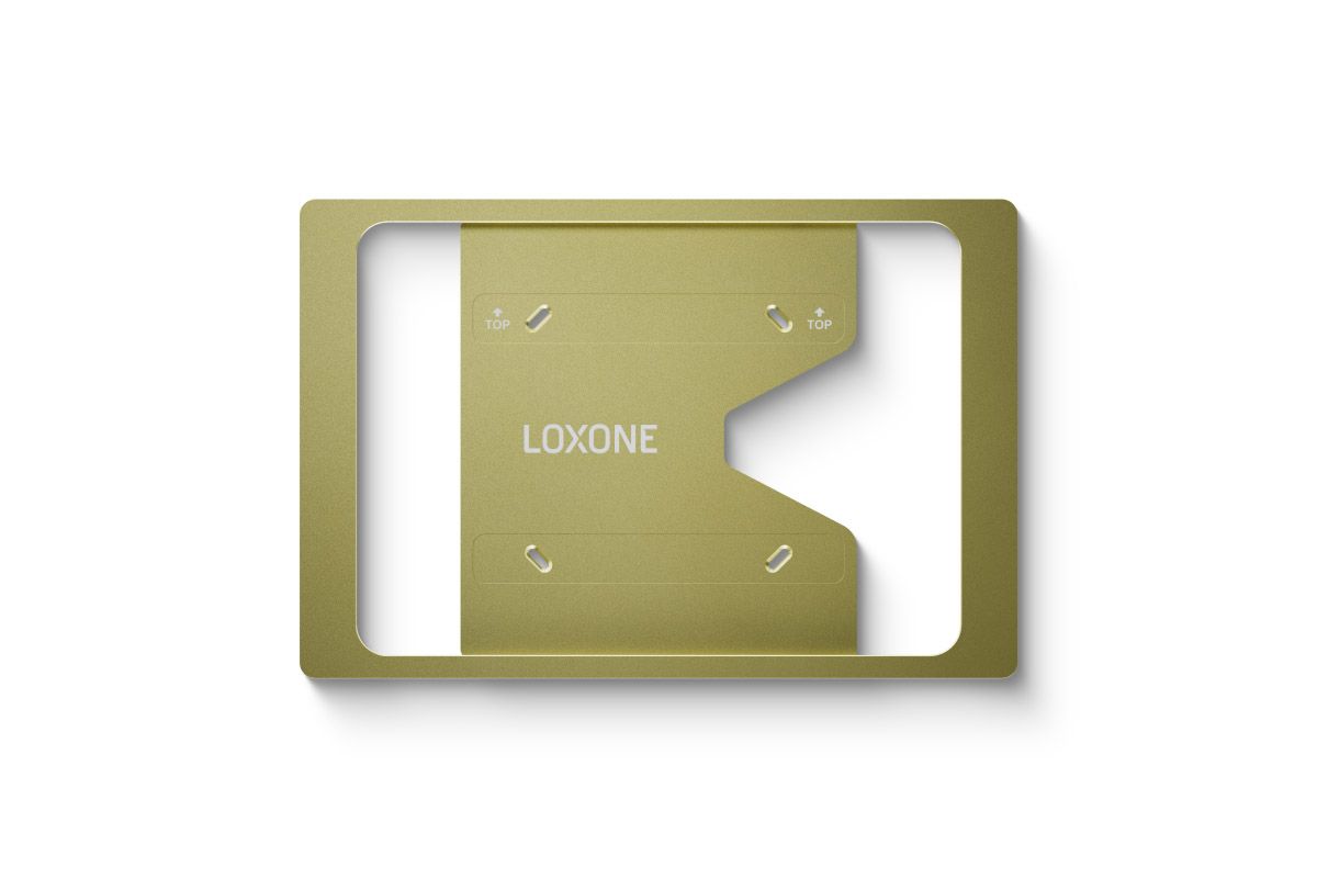 Loxone iPad Wallmount 10,9&quot; goud