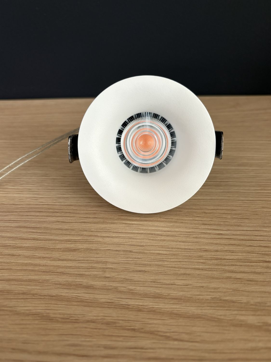 Illuris Organic inbouw spot wit inclusief GU10 3000k loxone dimbaar