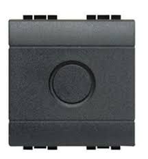 BTICINO - Blindplaat Living - afgerond - met uitdrukbare afsluiting diameter 14mm - L4951