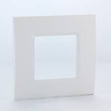 BTICINO - LivingLight - Rechthoekige afdekplaat 2 modules wit