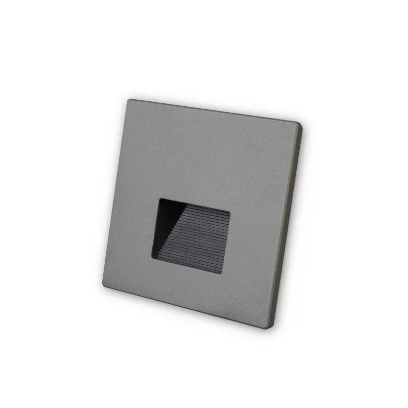 MINALOX TRAPVERLICHTING S90 DUALWHITE RED 9W 24V 1800-4500K IP65 REC DARK GREY