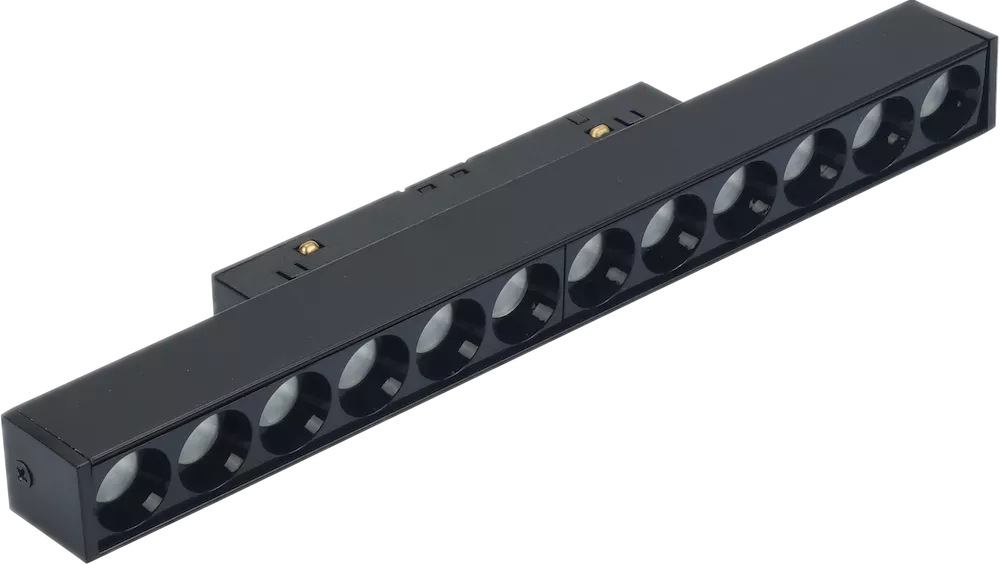 MINALOX RAILDOTS 24° FC12G DualWhite 12W 24V 1800-4500K Black Loxone dimbaar