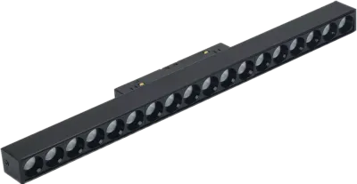 MINALOX RAILDOTS 24° FC18G DualWhite 18W 24V 1800-4500K Black Loxone dimbaar