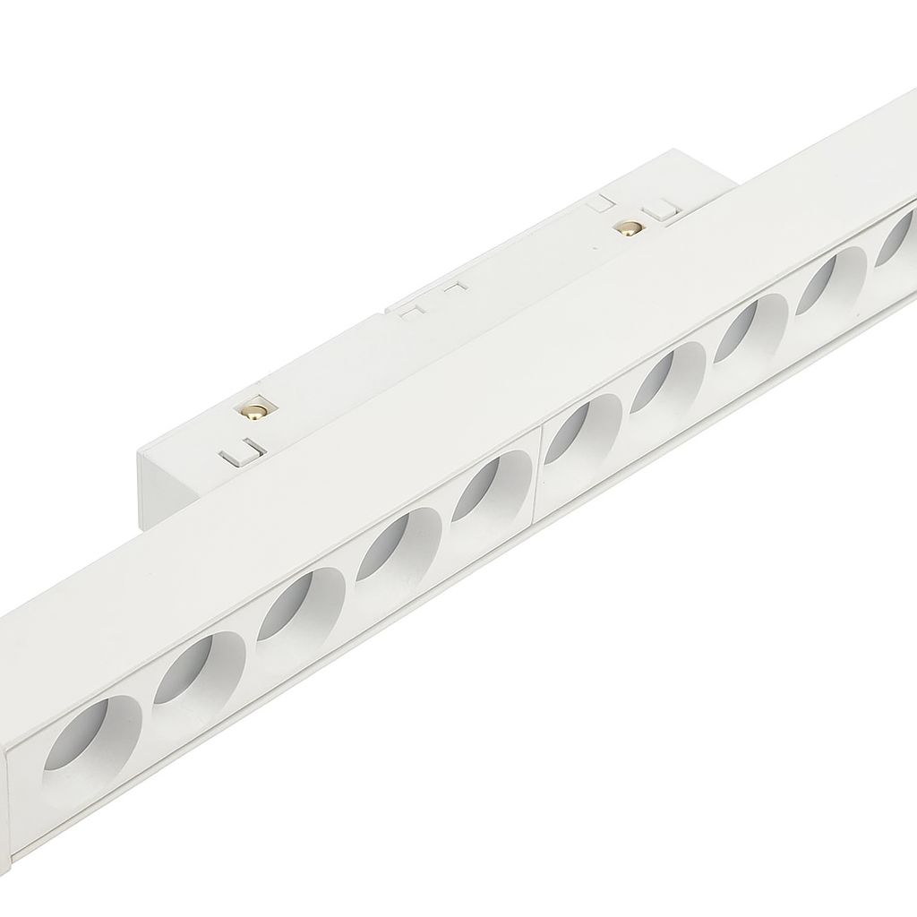 MINALOX RAILDOTS 24° FC18G DualWhite 18W 24V 1800-4500K White Loxone dimbaar