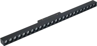 MINALOX RAILDOTS 24° FC24G DualWhite 24W 24V 1800-4500K Black Loxone dimbaar