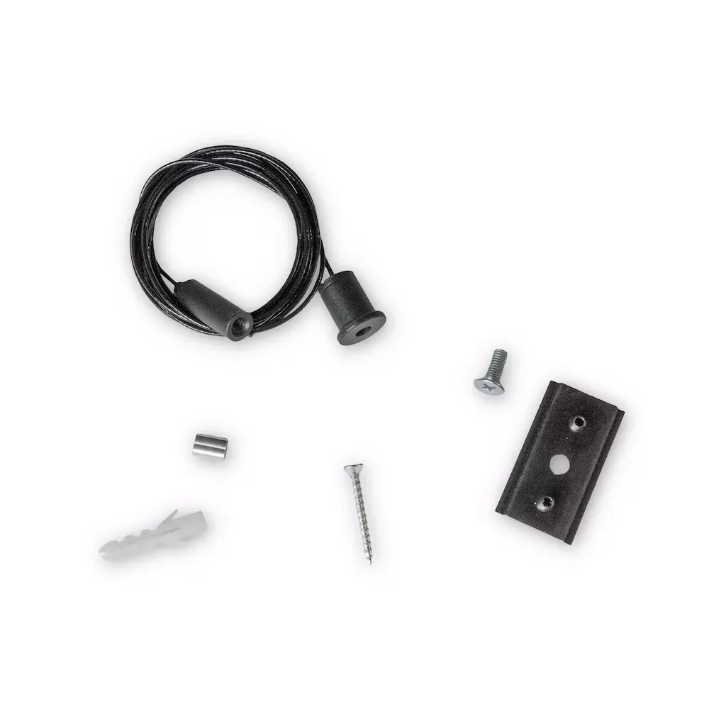 MINALOX Magnetic Track system Cable kit Black