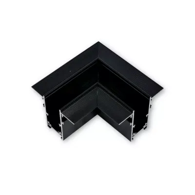 MINALOX RAIL SYSTEM "L" CONNECTOR Horizontal Direction Black RMT Series