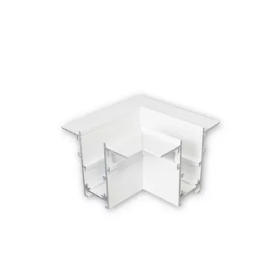 MINALOX RAIL SYSTEM "L" CONNECTOR Horizontal Direction White RMT Series