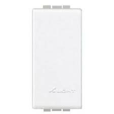 BTICINO Blind button rounded 1 module white