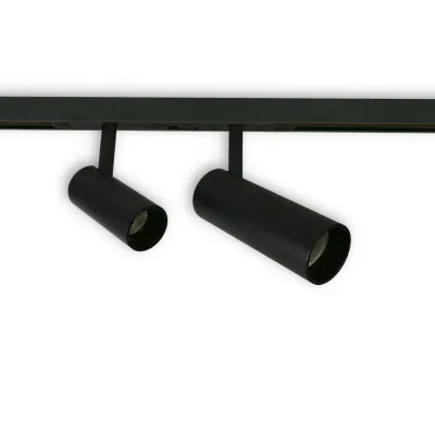 MINALOX RAILSPOT 36° FC1058 DualWhite 12W 24V 1800-4500K Black Loxone dimbaar