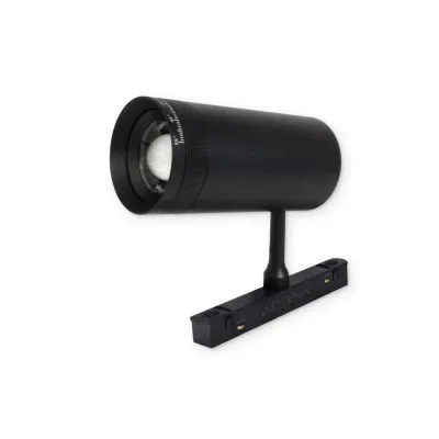 MINALOX RAILSPOT 15-55° instelbaar FC0848 DualWhite 12W 24V Black Loxone dimbaar