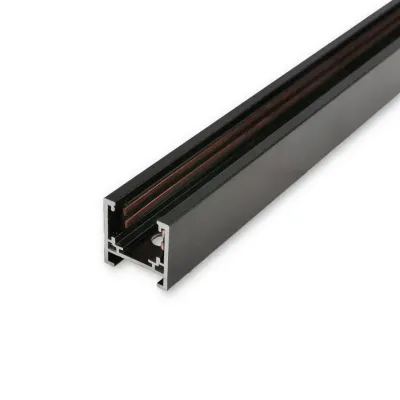 MINALOX RAIL SYSTEM M-series 1.5m Black Loxone dimmable