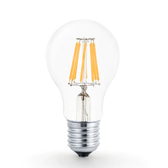 MINALOX LED Lamp A60 E27/6W/24V/2700K/clear Loxone Dimmable