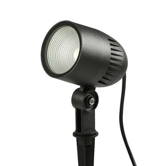 MINALOX LED Spot de Jardin Spike Ground DUALWHITE 15W 24V 60° Loxone Dimable