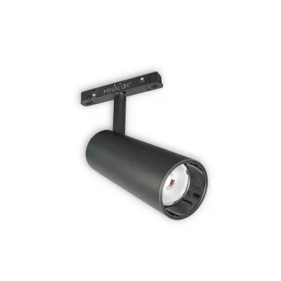 MINALOX RAILSPOT 36° FC1058 DualWhite 12W 24V 1800-4500K Black Loxone dimmable