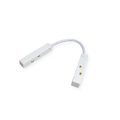 MINALOX RAIL SYSTEM CORNER CABLE CONNECTOR M, MT, EMT and RMT series white