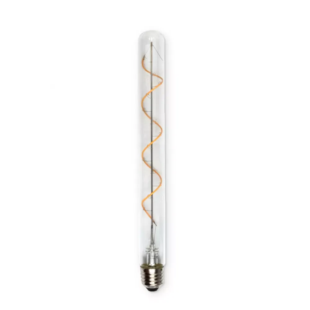 MINALOX LED Filament Lamp Clear T300 E27/3.6W/24V/WW Loxone Dimmable