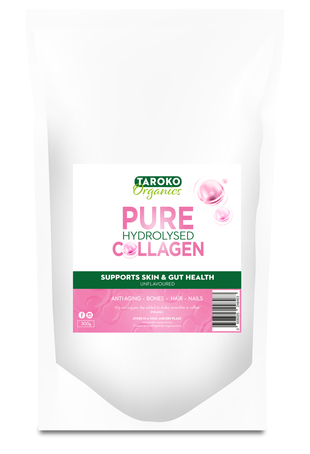Pure Hydrolyzed Collagen 300g