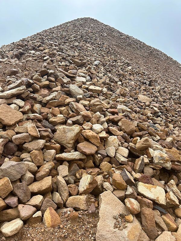 Minus rock fill (300mm)