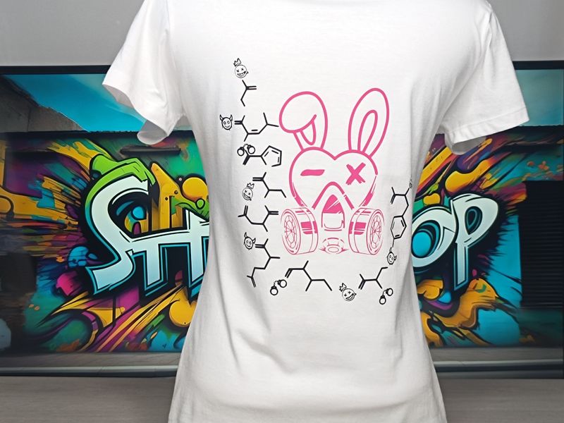 Tee-shirt Femme ADN-STREET -  Exclusive: Affirmez Votre Style Urbain avec Éclat!