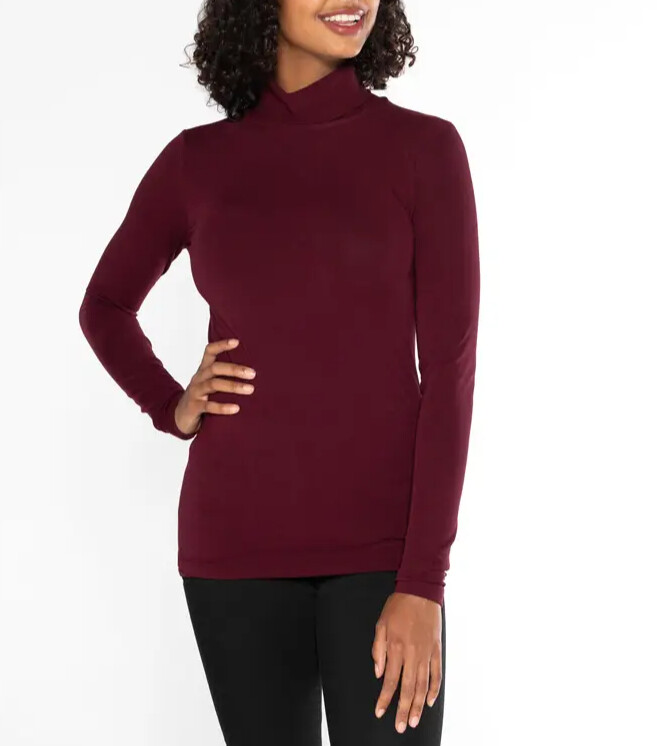 Bamboo L/S Turtleneck (multiple colors)
