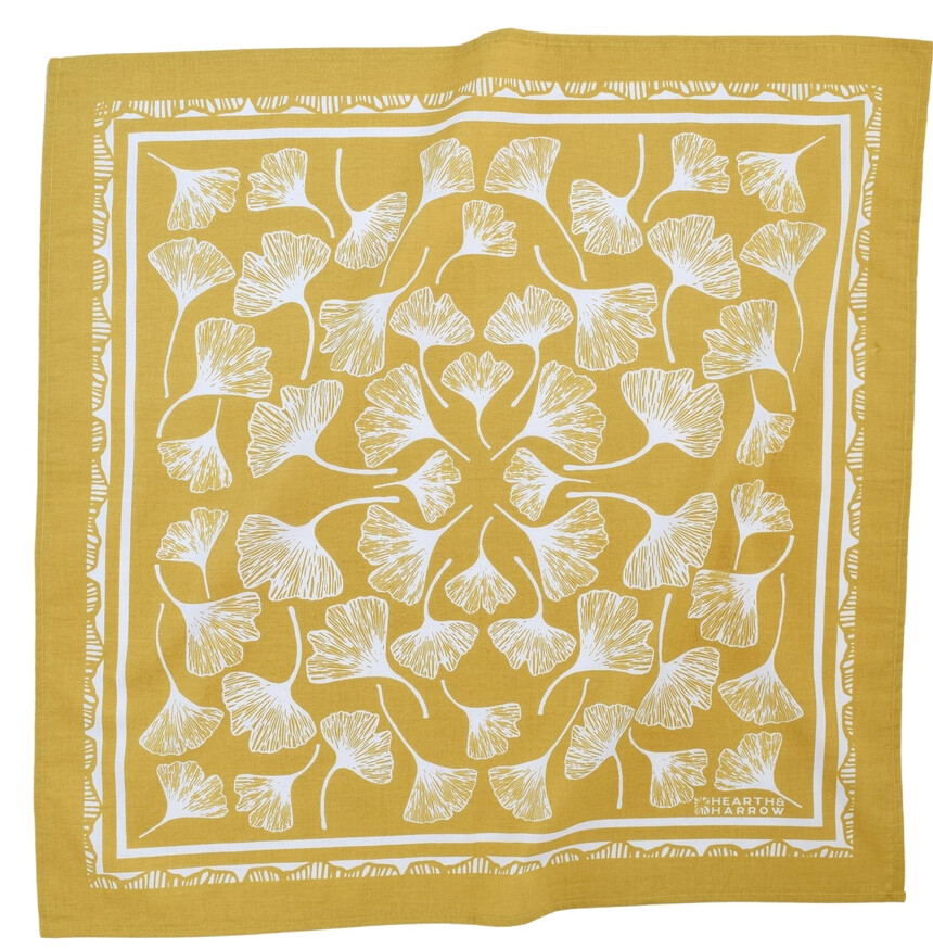 Ginkgo Leaf Bandana