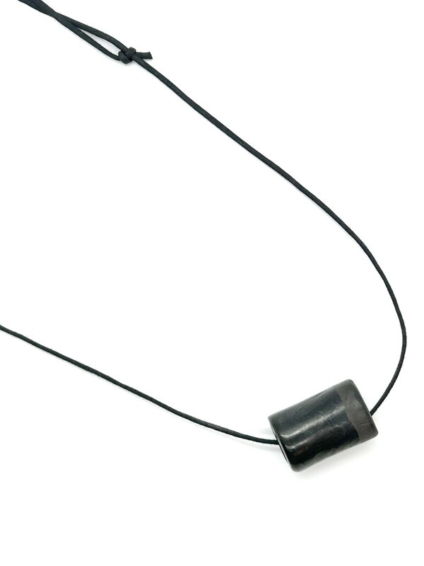 Clay Tube Necklace
