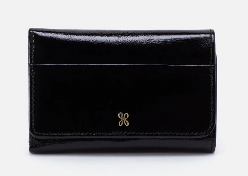 Jill Trifold Wallet (multiple colors), Color: Black