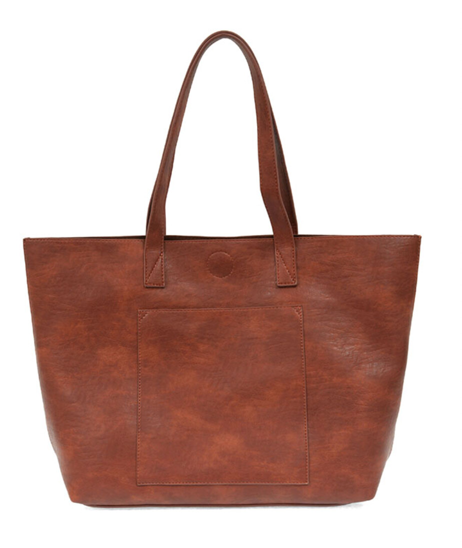 Jess Oversized Tote (multiple colors), Color: Cinnamon