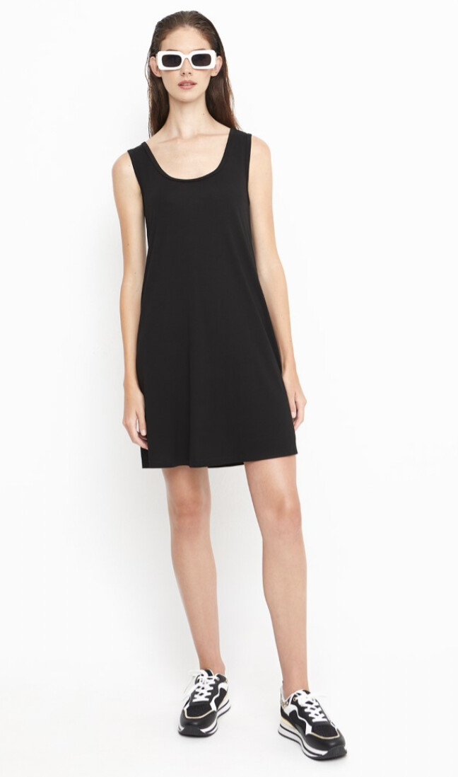 Scoop Neck Mini Dress