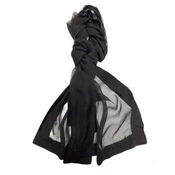 Silk Border Scarf (multiple colors)