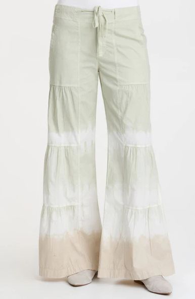 Terraced Wide Leg Meadow Pant